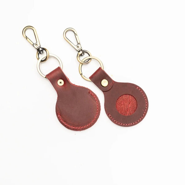 leather airtag case