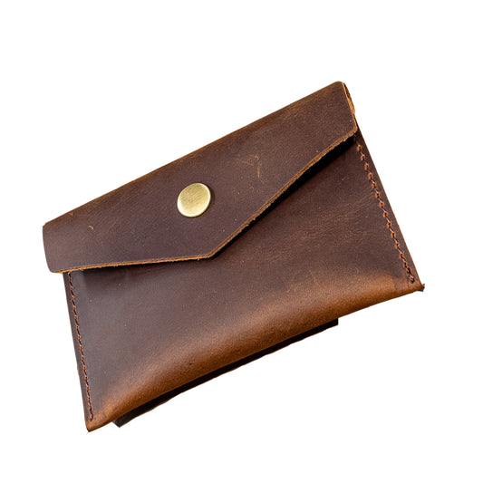 Slim Leather Card Holder 3 Colors, Front Pocket