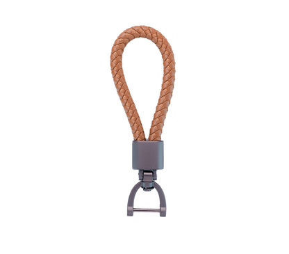 Leather Lanyard Keychain 5 Colors