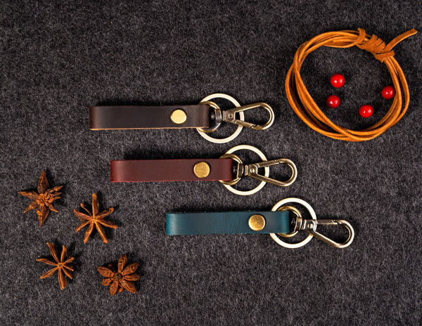 Leather Keychain Thin