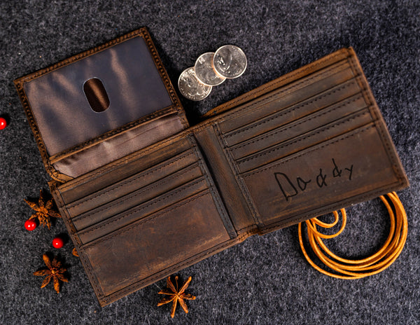 Men Wallet Bi fold Slim