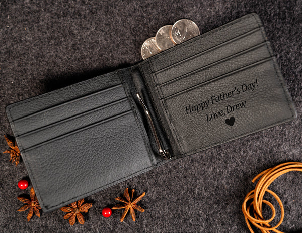 Slim Carbon Fibre Men Wallet