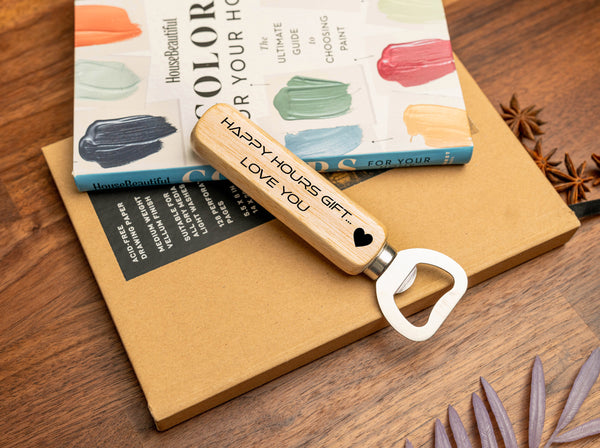 Wood Bottle Opener, Wedding Favor