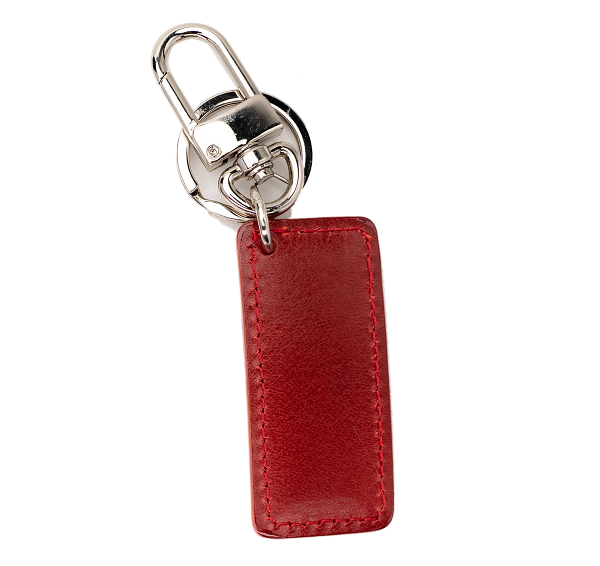 Faux Leather Keychain Engraved, 3 Colors