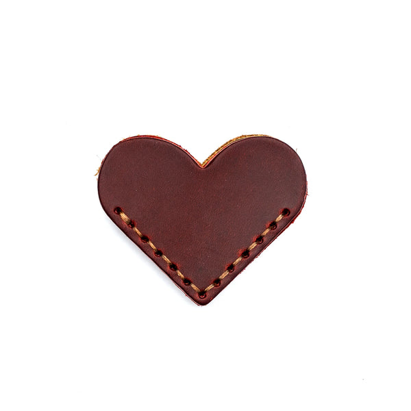 leather bookmark valentine gift