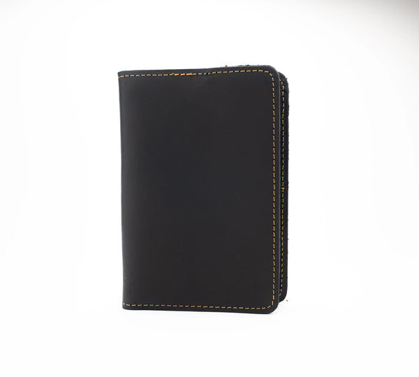 Genuine Leather Passport Holder Navy