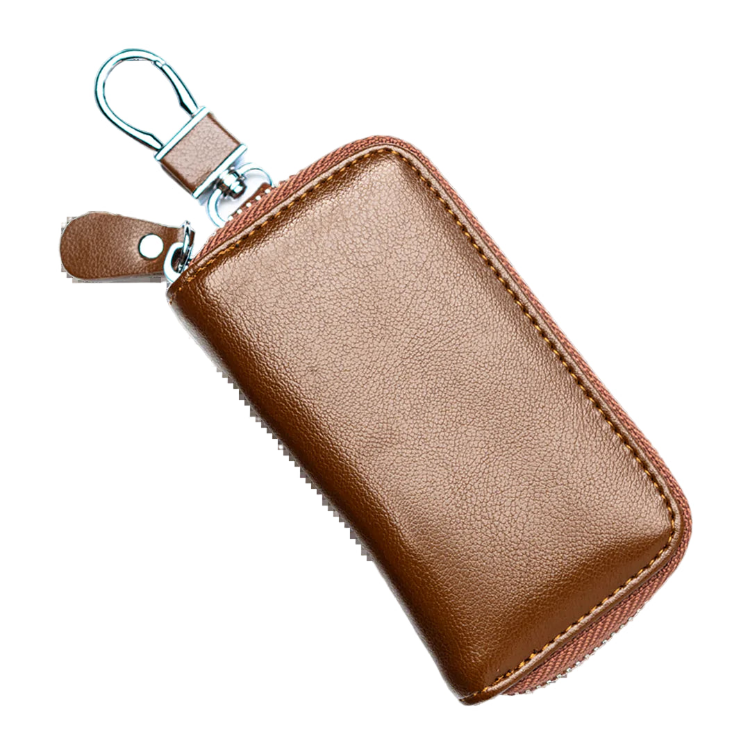Car Key Organizer leather brown
