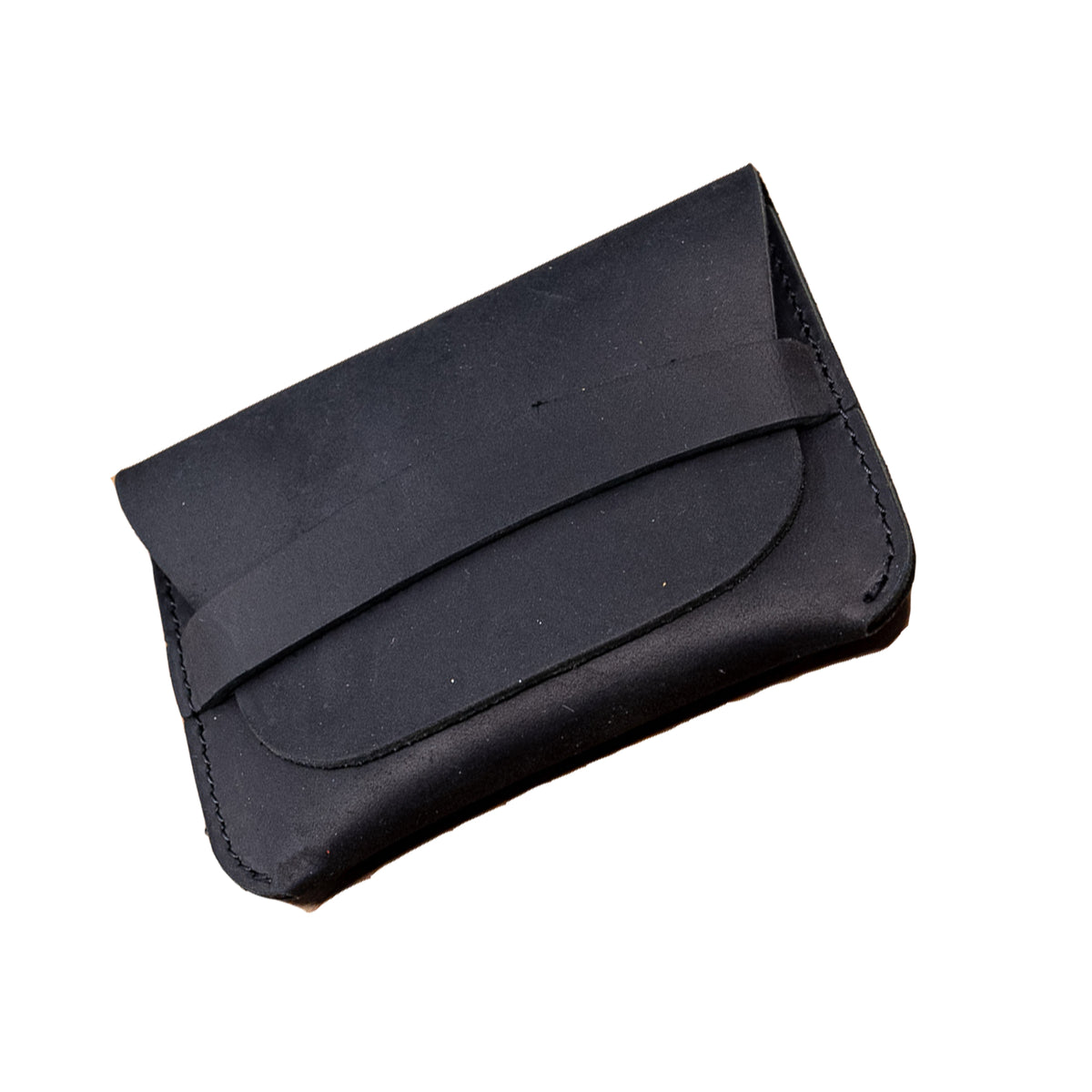 Folding Leather Business Card Holder 3 Colors