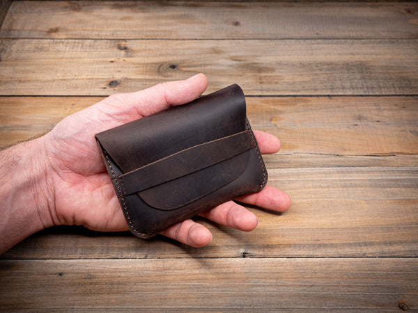 Minimalist Folding Business Card Holder Coin Purse