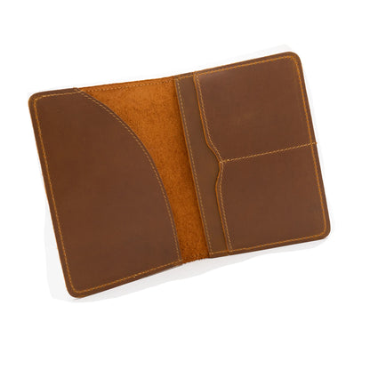 Genuine Leather Passport Holder Personalized, 4 Colors